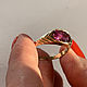 2,12ct Natural Unprocessed Ruby in a 585 gold ring. Rings. Bauroom - vedic jewelry & gemstones (bauroom). My Livemaster. Фото №4