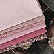 Набор тканей розовый из 6 отрезов, Материалы для кукол и игрушек, Москва,  Фото №1