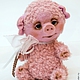 Розовая Хрюшка. Мягкие игрушки. Лобанова Юлия (jlhandmade). Ярмарка Мастеров.  Фото №5