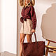 Raffia PICNIC Bag | MAHOGANY. Beach bag. Lisa Prior Fashion Brand & Atelier. My Livemaster. Фото №5