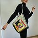 Необыкновенная стильная сумка с ярким узором, Классическая сумка, Москва,  Фото №1