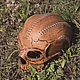 Order Decorative skull made of leather. G.L.A.D.. Livemaster. . Interior elements Фото №3