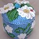 Knitted jewelry BOX for jewelry gift. Box. Gala Devi (crochet design). Online shopping on My Livemaster.  Фото №2