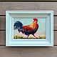 Order Oil paintings, diptych, 'Chicken stories', framed. Zhanne Shepetova. Livemaster. . Pictures Фото №3
