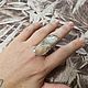 Кольцо с океанической яшмой. Кольца. Karma-jewelry. Ярмарка Мастеров.  Фото №4