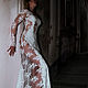 Vestido de novia de encaje 3D 'afrodita espumosa-2'. Wedding dresses. Lana Kmekich (lanakmekich). Интернет-магазин Ярмарка Мастеров.  Фото №2