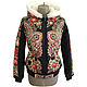 Order Jackets based on 'Pavloposad shawl'. teplaya zima. Livemaster. . Outerwear Jackets Фото №3