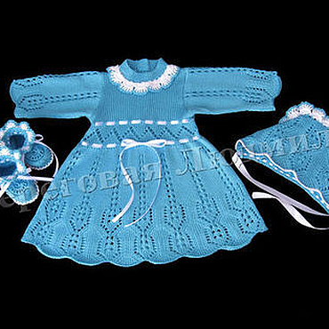 Платье для крещения для девочек Крещение с вышивкой капотом Вязание крючком Lace