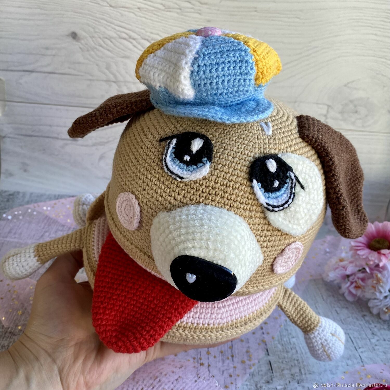 Логопедическая игрушка Собачка. Игрушка на руку. Развивающая игрушка в ...