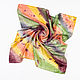 Order Silk handkerchief 'Dreams of autumn', hand-painted. ArtBeklov. Livemaster. . Shawls1 Фото №3