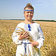 Славянское народное платье "Купальский узор", People\\\'s shirts, Starominskaya,  Фото №1