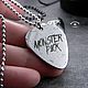 Pick with engraving - stainless steel. Pendant. Borowski store. My Livemaster. Фото №6