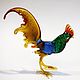 Interior sculpture of colored glass Rooster egory, Figurines, Moscow,  Фото №1