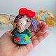 Finger toy Baba Yaga Knitted Baba Yaga Fairy-tale characters. Puppet show. sunnytoys-gifts. Online shopping on My Livemaster.  Фото №2