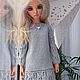 Мастер-класс Платье для кукол Minifee. Одежда для кукол. Ксения (happycrochet). Интернет-магазин Ярмарка Мастеров.  Фото №2