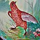 Винтаж: Старинная декоративная тарелка Oiseau фарфор LIMOGES Франция. Тарелки винтажные. Антиквариат и винтаж из Франции. Интернет-магазин Ярмарка Мастеров.  Фото №2