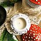 Свеча ручной работы Мухомор. Свечи. Уютная Сова. Ярмарка Мастеров.  Фото №11