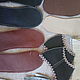 A set for sewing guest slippers made of eco-leather and suede. Sewing patterns. Petelka. My Livemaster. Фото №5
