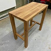 Для дома и интерьера handmade. Livemaster - original item Oak bar table 500h950. Handmade.
