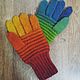 Rainbow Gloves. Gloves. A.Smir. Online shopping on My Livemaster.  Фото №2