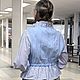 Заказать Жакет льняной Голубой. Татьяна Тябут (bohospb). Ярмарка Мастеров. . Жакеты Фото №3