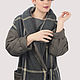 Coat plussize short green large square oversized. Coats. Yana Levashova Fashion. Online shopping on My Livemaster.  Фото №2