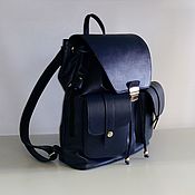 Сумки и аксессуары handmade. Livemaster - original item Backpack leather 35 m. Handmade.