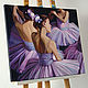 Painting 'Before the performance' oil on canvas 50h60cm. Pictures. vestnikova. Online shopping on My Livemaster.  Фото №2