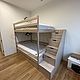Детская двухъярусная кровать с лестницей комодом деревянная из массива, Кровати, Санкт-Петербург,  Фото №1