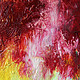 Абстрактная живопись. VIVID RED. Картины. Анна. Ярмарка Мастеров.  Фото №4