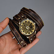 Украшения handmade. Livemaster - original item Skeleton watch. Steampunk. Handmade.