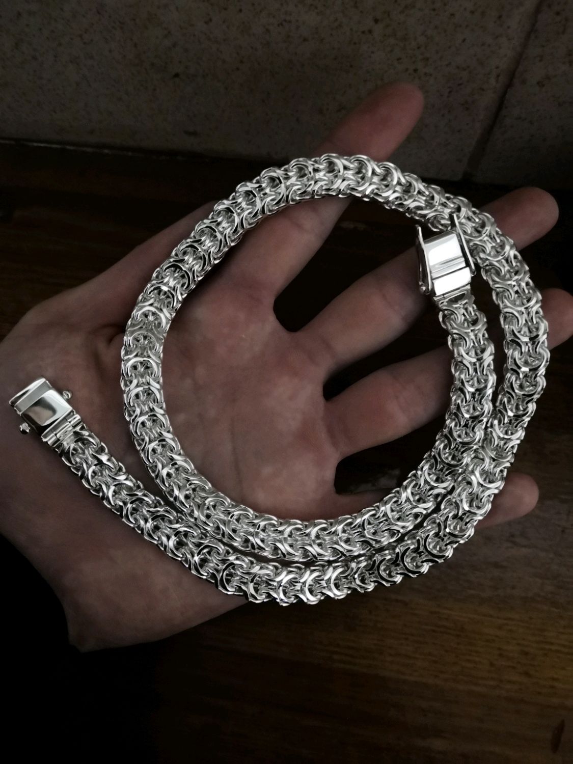 Плетение рамзес серебро цепочка мужская