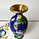 Винтаж: Ваза в технике клуазоне, винтаж. Вазы винтажные. Vintage Shop. Ярмарка Мастеров.  Фото №5