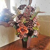 Цветы и флористика handmade. Livemaster - original item Interior bouquet 