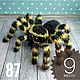 Soft interior knitted toy spider bird eater. Stuffed Toys. samacvetik. Online shopping on My Livemaster.  Фото №2