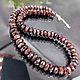 Necklace / beads natural garnet with cut, Beads2, Moscow,  Фото №1