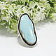 Order Turquoise Silver Ring 925 ALS0055. Sunny Silver. Livemaster. . Rings Фото №3