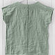 Легкая блузка с V-образным вырезом из 100% льна. Блузки. LINEN & SILVER ( ЛЕН и СЕРЕБРО ). Ярмарка Мастеров.  Фото №4