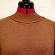 Brown Merino Raglan sleeve sweater. Sweaters. LarisaKrikova. Online shopping on My Livemaster.  Фото №2