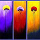 Abstract painting-triptych, Pictures, St. Petersburg,  Фото №1