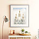 Order Photo painting for interior, Architecture White Church, pastel. Rivulet Photography (rivulet). Livemaster. . Fine art photographs Фото №3