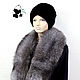 Fur detachable collar boa Fox fur.TC-304. Collars. Mishan (mishan). My Livemaster. Фото №6
