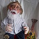 Кукла из капрона Дед,кукла Дед. Куклы и пупсы. Куклы  Оксаны Малиновской. Интернет-магазин Ярмарка Мастеров.  Фото №2