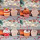 Order Set for painting 12 pcs Cupcakes blanks for painting New Year. MilagranA. Livemaster. . Blanks for decoupage and painting Фото №3