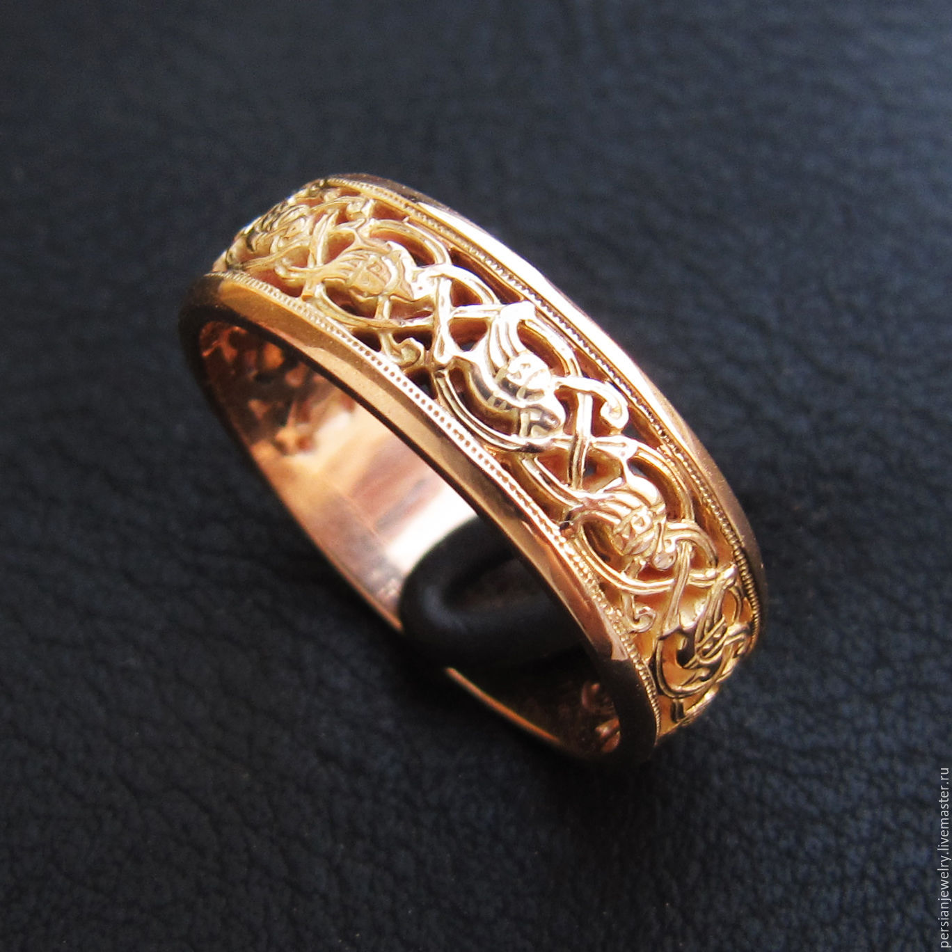 Engagement ring red gold, Rings, Sevastopol,  Фото №1