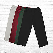 Мужская одежда handmade. Livemaster - original item Copy of Linen pants for men, boy, Russian traditional pants. Handmade.