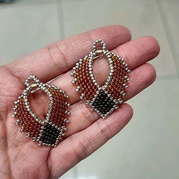Украшения ручной работы. Ярмарка Мастеров - ручная работа Серёжки. Конго. Handmade.