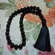 Black agate rosary 33 beads. Rosary. marusjy. My Livemaster. Фото №4
