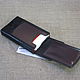 Black cigarette case for thin (Slims) cigarettes with crocodile. Cigarette cases. Joshkin Kot. My Livemaster. Фото №4