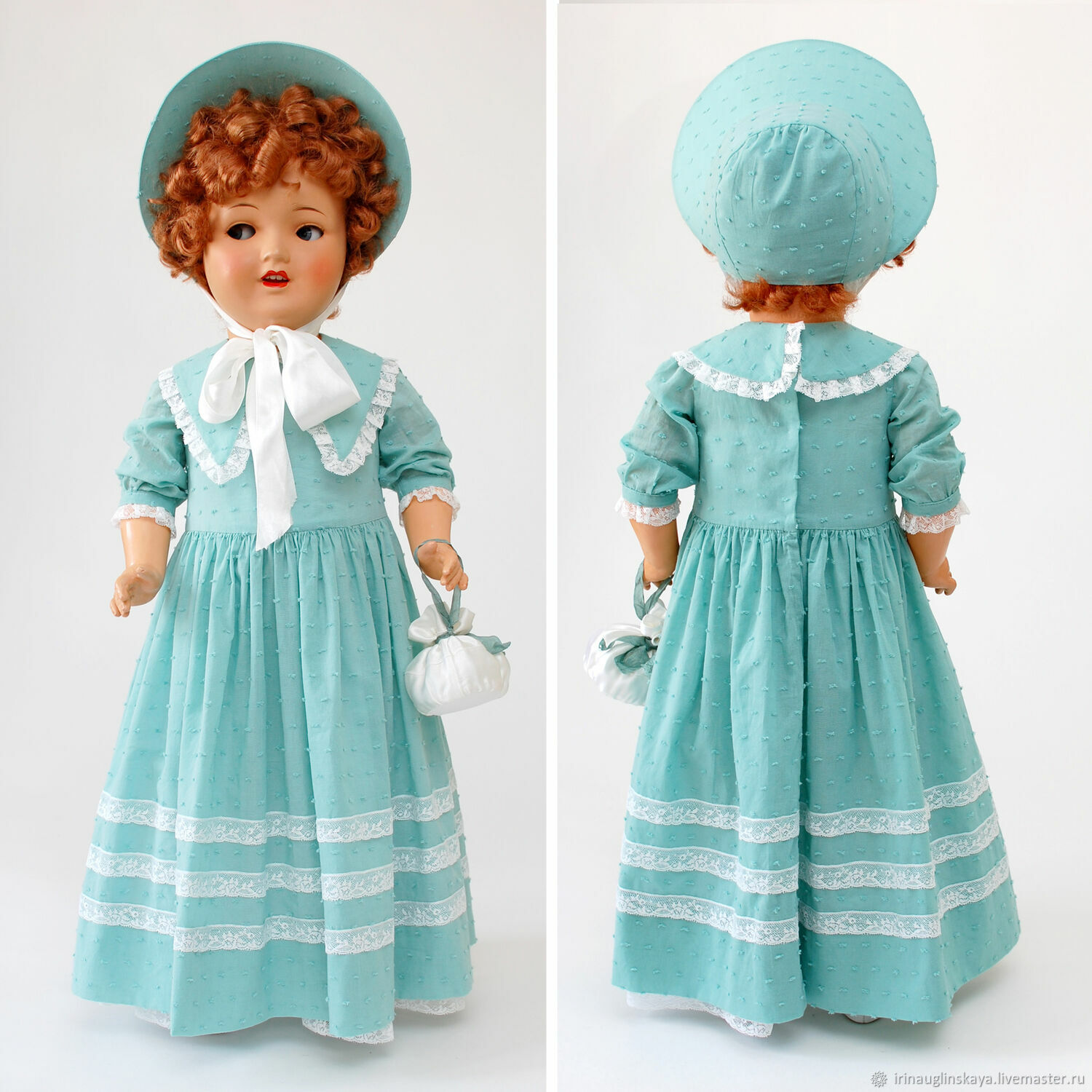 Одежда для винтажной немецкой куклы Sonni